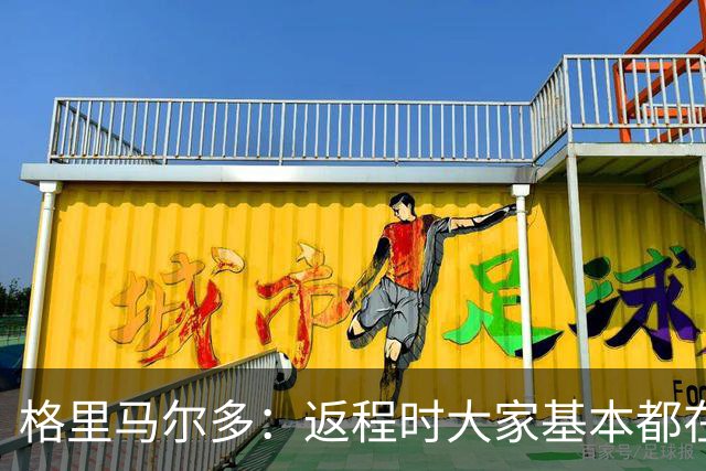 格里马尔多：返程时大家基本都在休息，库库却还是闲不下来