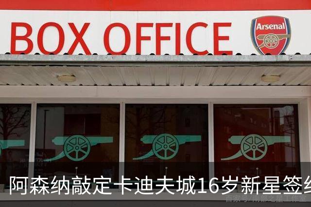 阿森纳敲定卡迪夫城16岁新星签约，球员已创一队最年轻出场纪录